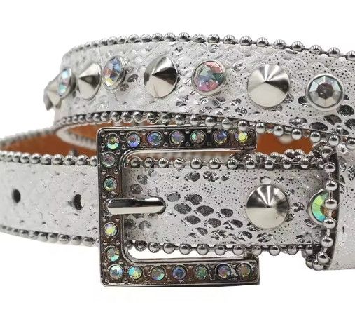 Vintage The rhine and the spiky silver lux belts Size ONE SIZE - 2 Thumbnail