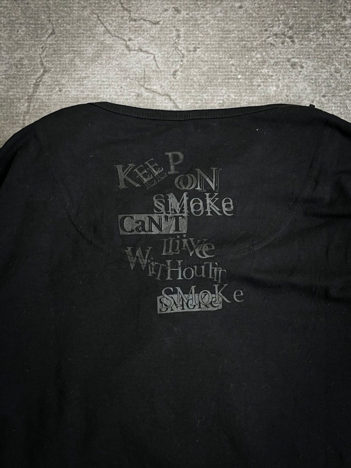 In The Attic In The Attic Homme Graphic Poem Double Layered Longsleeve Size US M / EU 48-50 / 2 - 6 Thumbnail