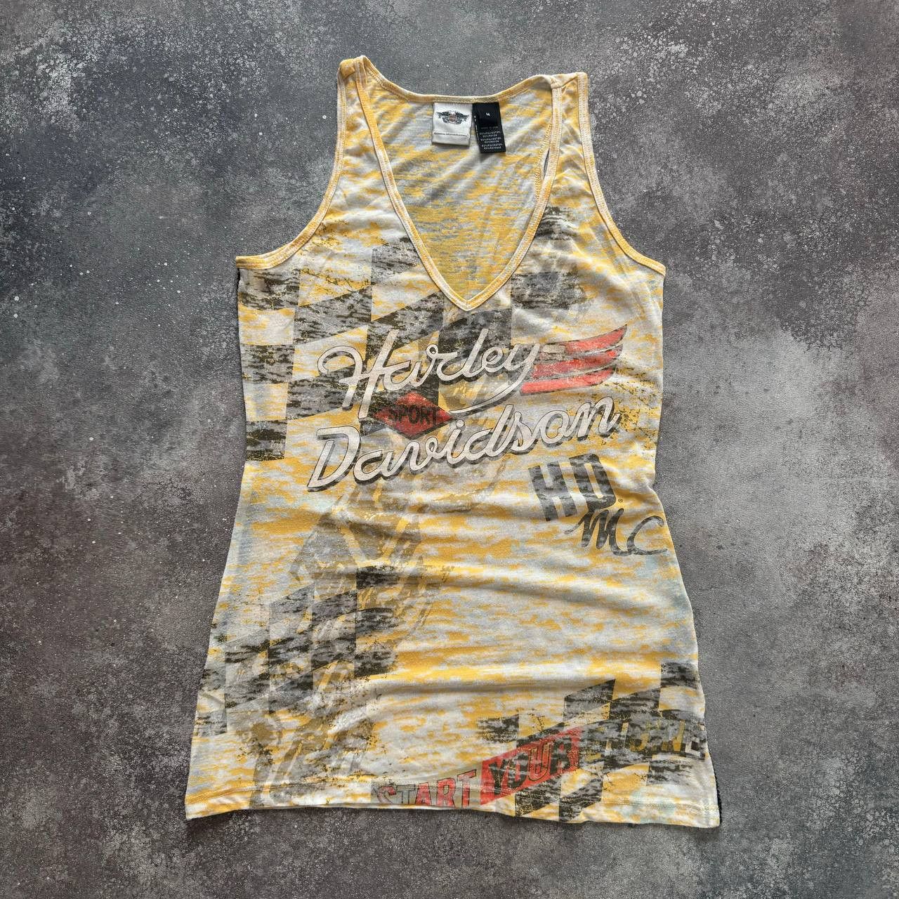 Harley Davidson Y2K Harley Davidson Vintage Moto/Biker Tank Top Size M / US 6-8 / IT 42-44 - 1 Thumbnail
