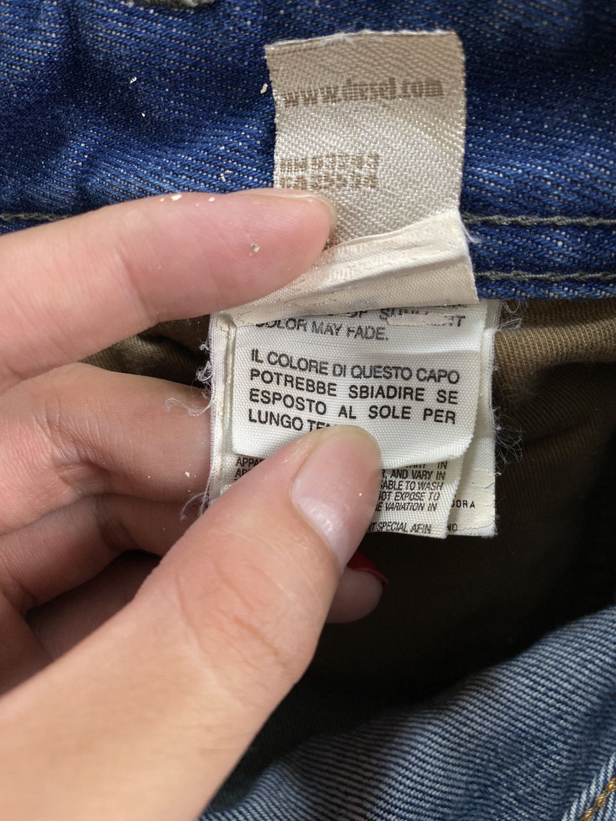 Diesel × If Six Was Nine × Le Grande Bleu (L.G.B.) 2000s Diesel Bootcut Wash Denim Ifsixwasnine Size US 31 - 15 Thumbnail