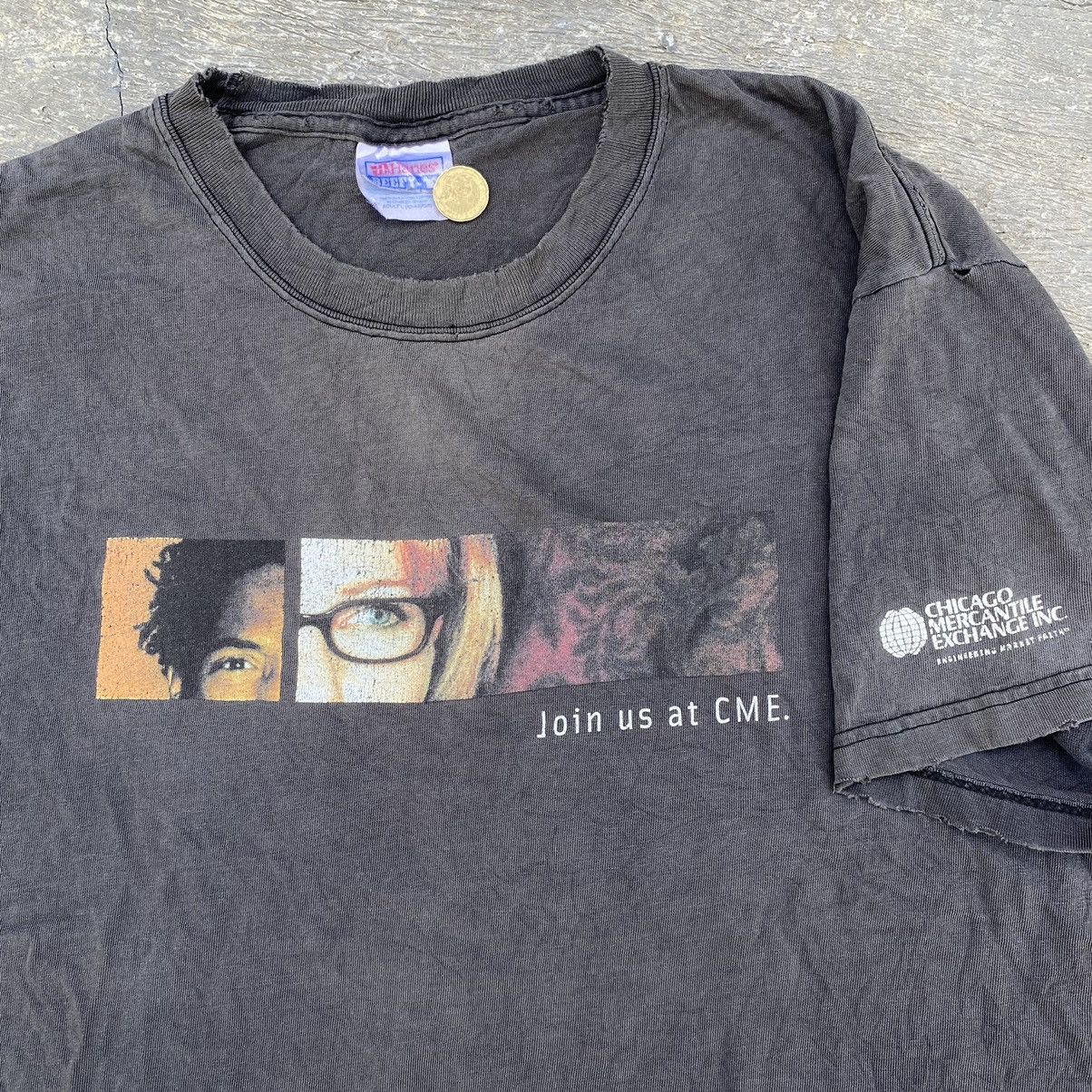Vintage Vintage Early 2000 Promo Chicago Merchantile Exchange Tee Size US L / EU 52-54 / 3 - 1 Thumbnail