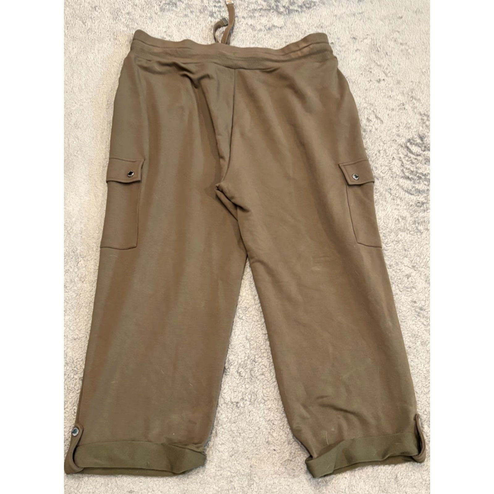 Calvin Klein **Calvin Klein Cargo Sweatpants Green Womens Large Casual** User: **Calvin Klein Cargo Sweatpants Large Green Womens Casual** Size 36" / US 14 / IT 50 - 7 Thumbnail