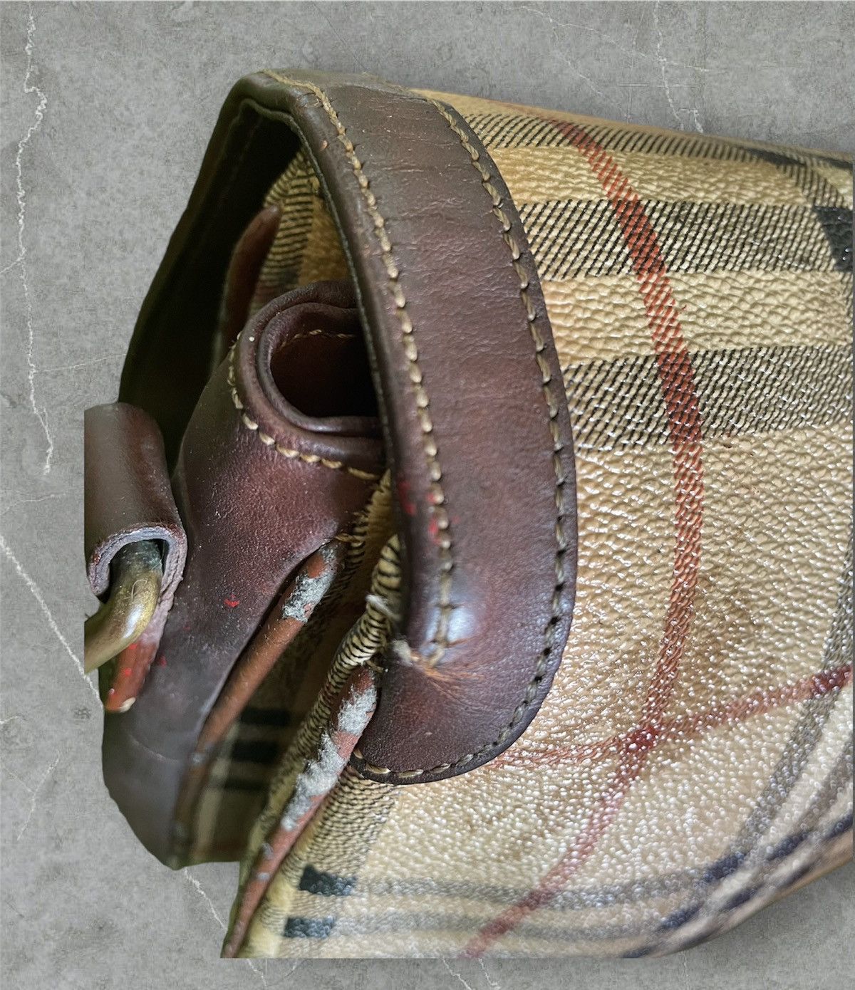 Burberry Burberrys pig skin crossbody bag Size ONE SIZE - 7 Thumbnail