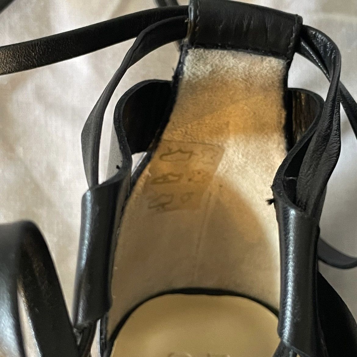 Paciotti strappy platform sandals sz 39 or 8.5us Size US 9 / IT 39 - 5 Thumbnail