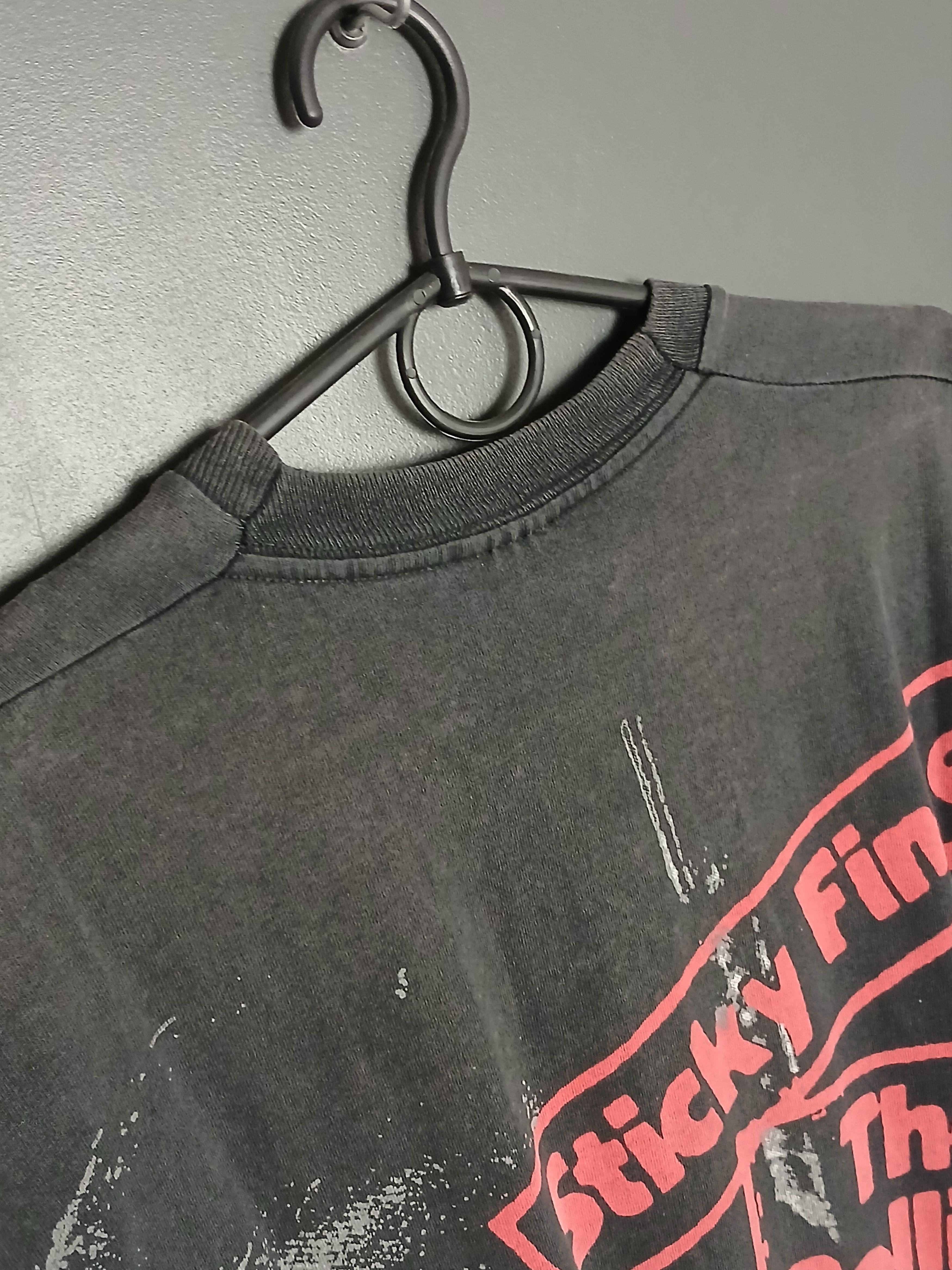 The Rolling Stones Vintage 1995 The Rolling Stones Sticky Fingers T-Shirt Size US XXL / EU 58 / 5 - 13 Thumbnail