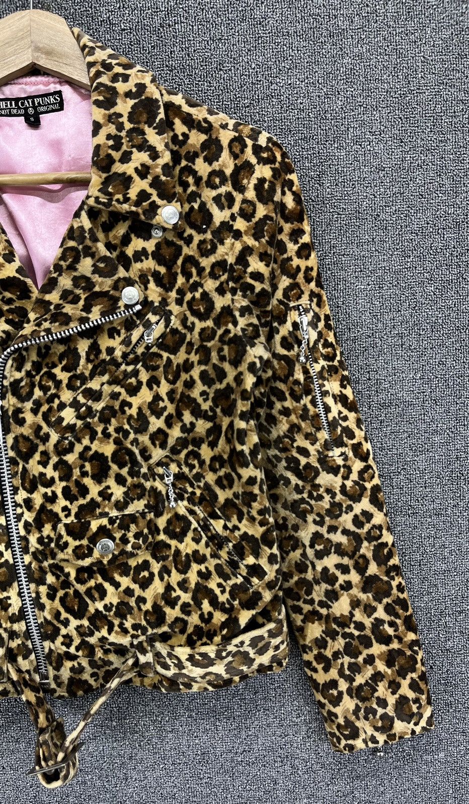 Japanese Brand Vintage Hell Cats Punk Not Dead Leopard Jacket Size S / US 4 / IT 40 - 4 Thumbnail