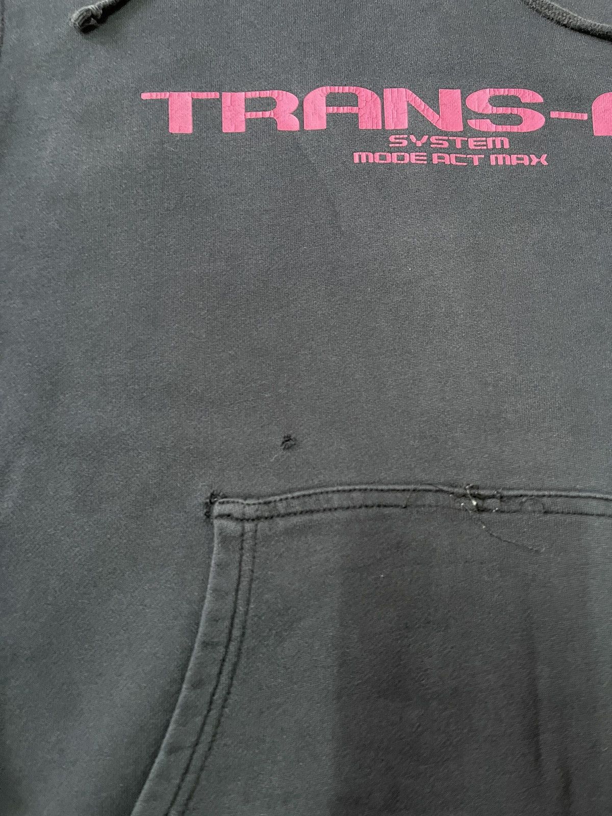 Anime GUNDAM 00 TRANS-AM PARKA BLACK X TROPICAL PINK TEE Size US M / EU 48-50 / 2 - 3 Thumbnail