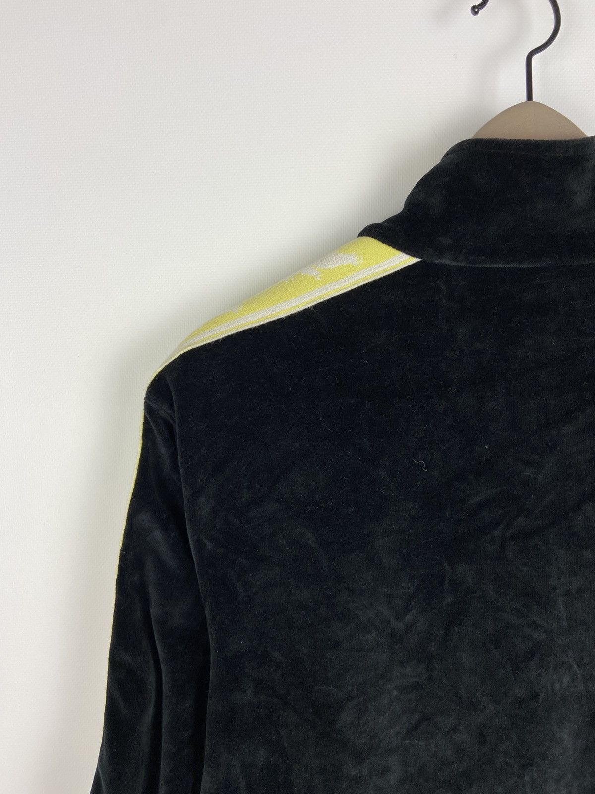 Off-White RRP$700 Off White Logo Intarsia Velour Track Jacket Mens Size US XS / EU 42 / 0 - 20 Thumbnail