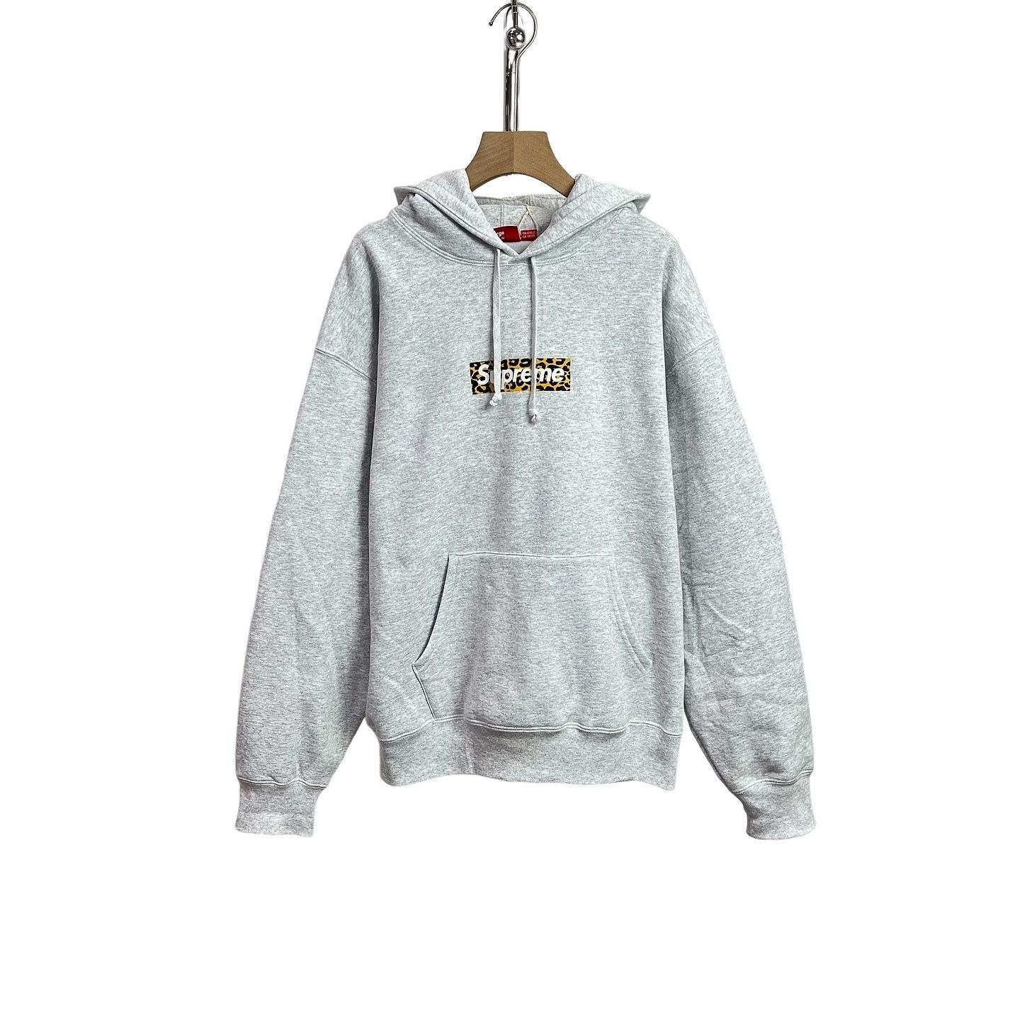 Supreme Supreme Box Logo Hoodie | Heather Grey | Size Large | Grailed