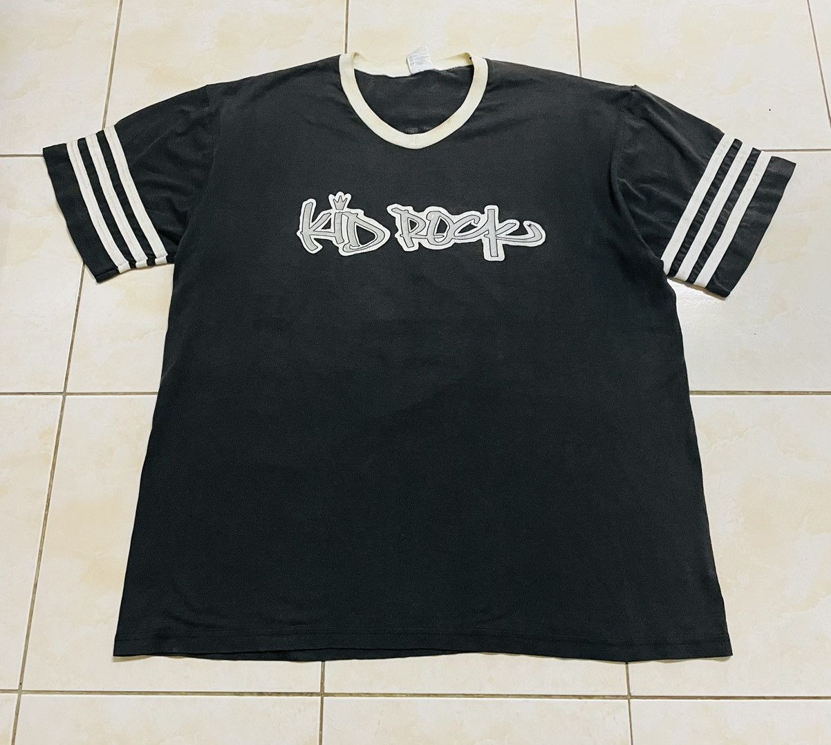 Band Tees VINTAGE KID ROCK B-NECK AN AMERICAN PIMP 90s TEE Size US XL / EU 56 / 4 - 2 Thumbnail