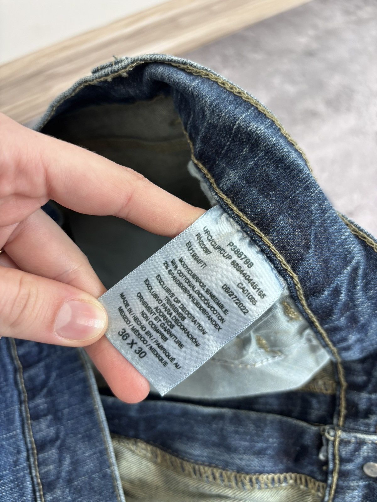 Dickies Dickies Y2K Hype Blue Carpenter Baggy Denim Jeans Size US 36 / EU 52 - 15 Thumbnail