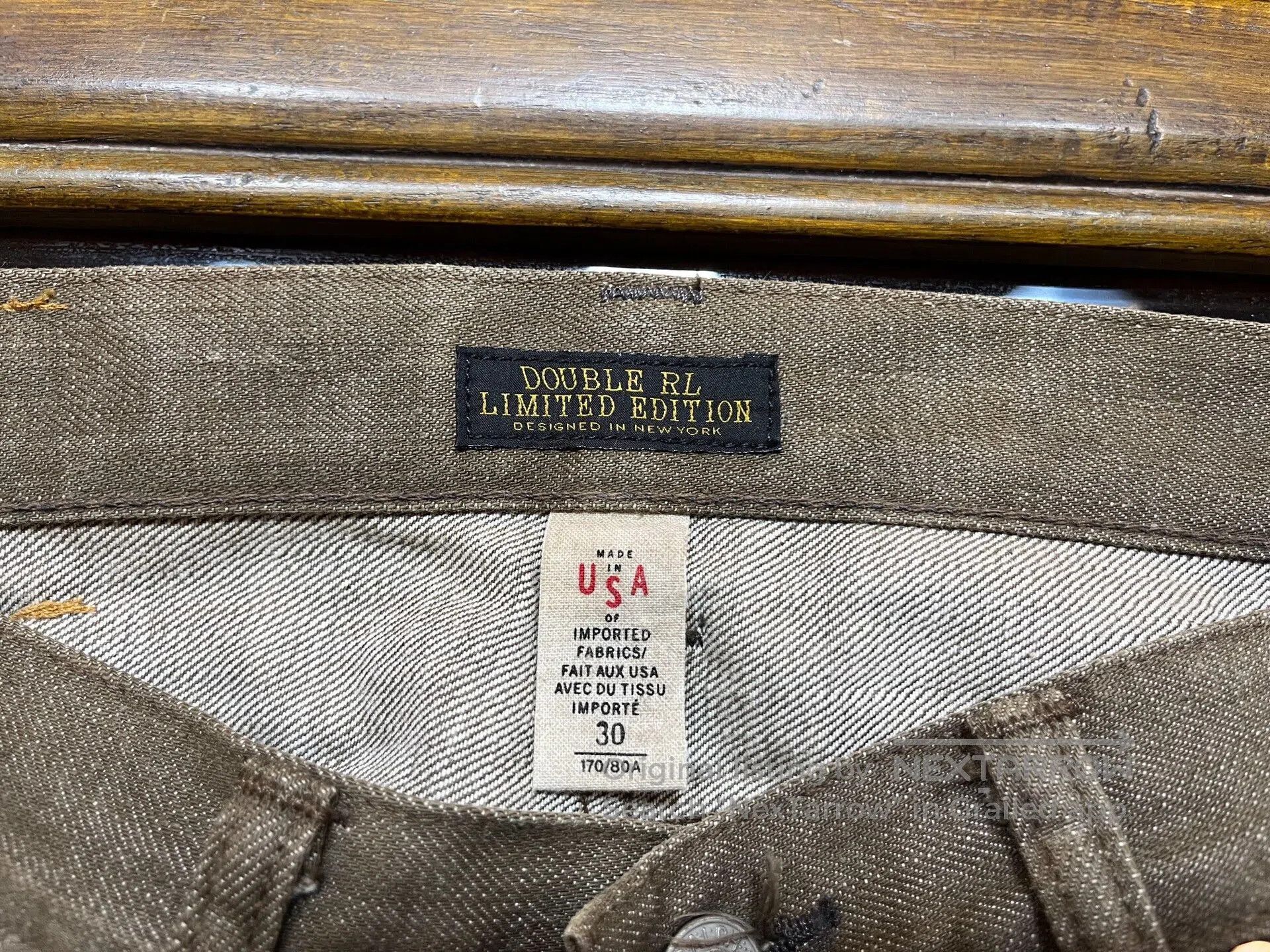 RRL Ralph Lauren limited edition rrl denim pants. Size US 30 / EU 46 - 3 Thumbnail