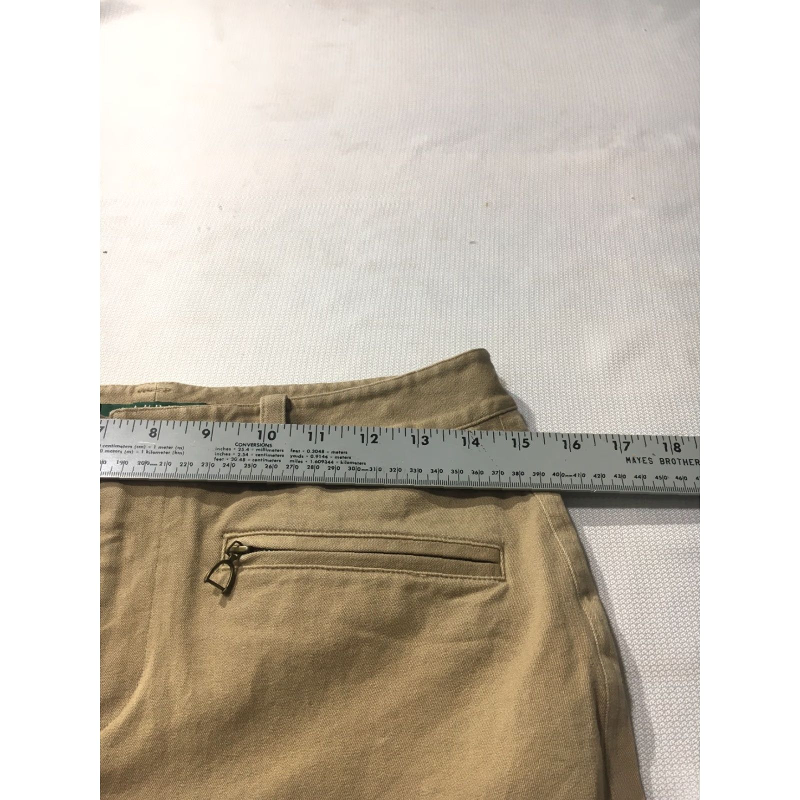 Ralph Lauren Ralph Lauren Women’s Beige Tan Khaki Classic Chino Pants Size 4 Size 30" / US 8 / IT 44 - 4 Thumbnail