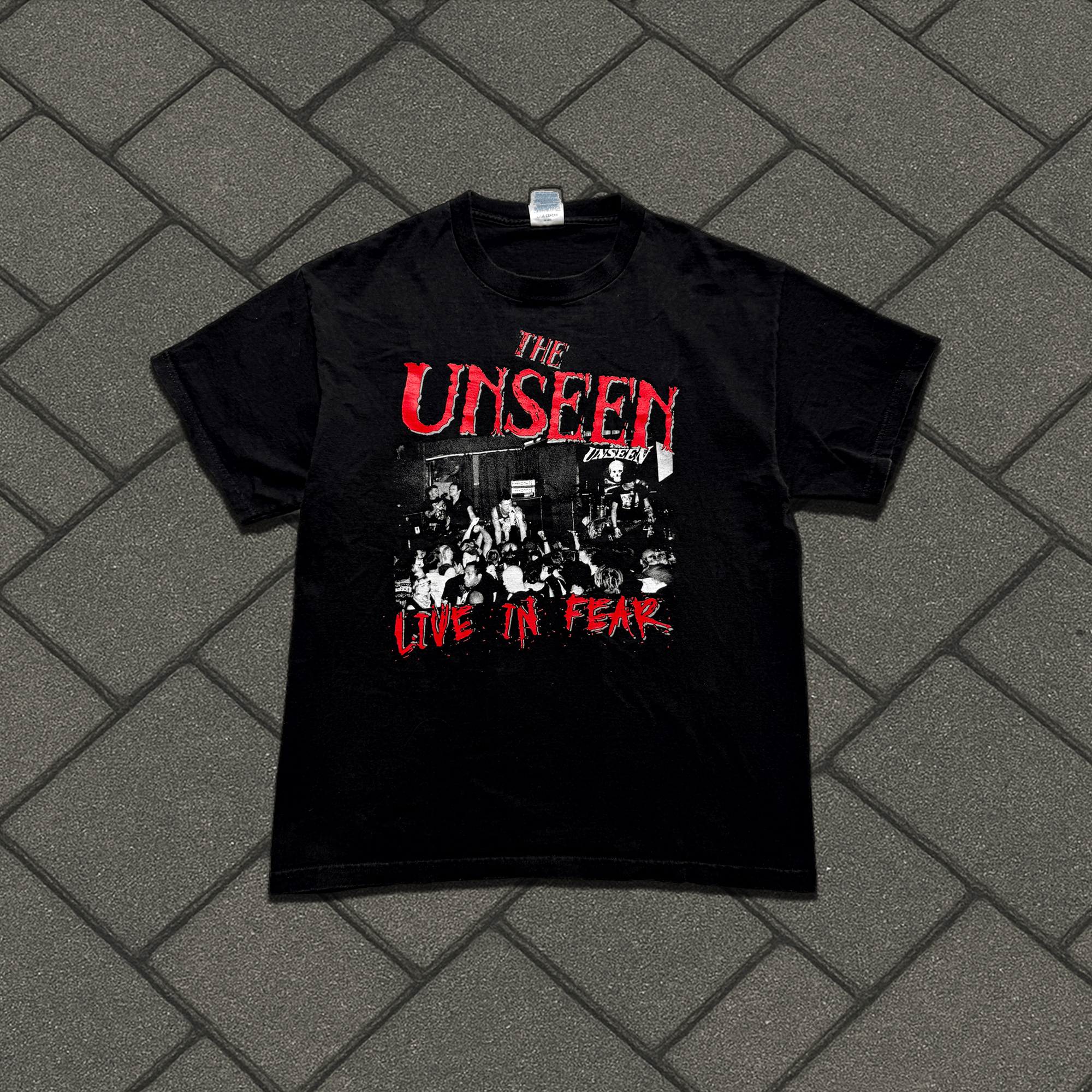Band Tees The Unseen Live In Fear Tee Size US S / EU 44-46 / 1 - 1 Thumbnail