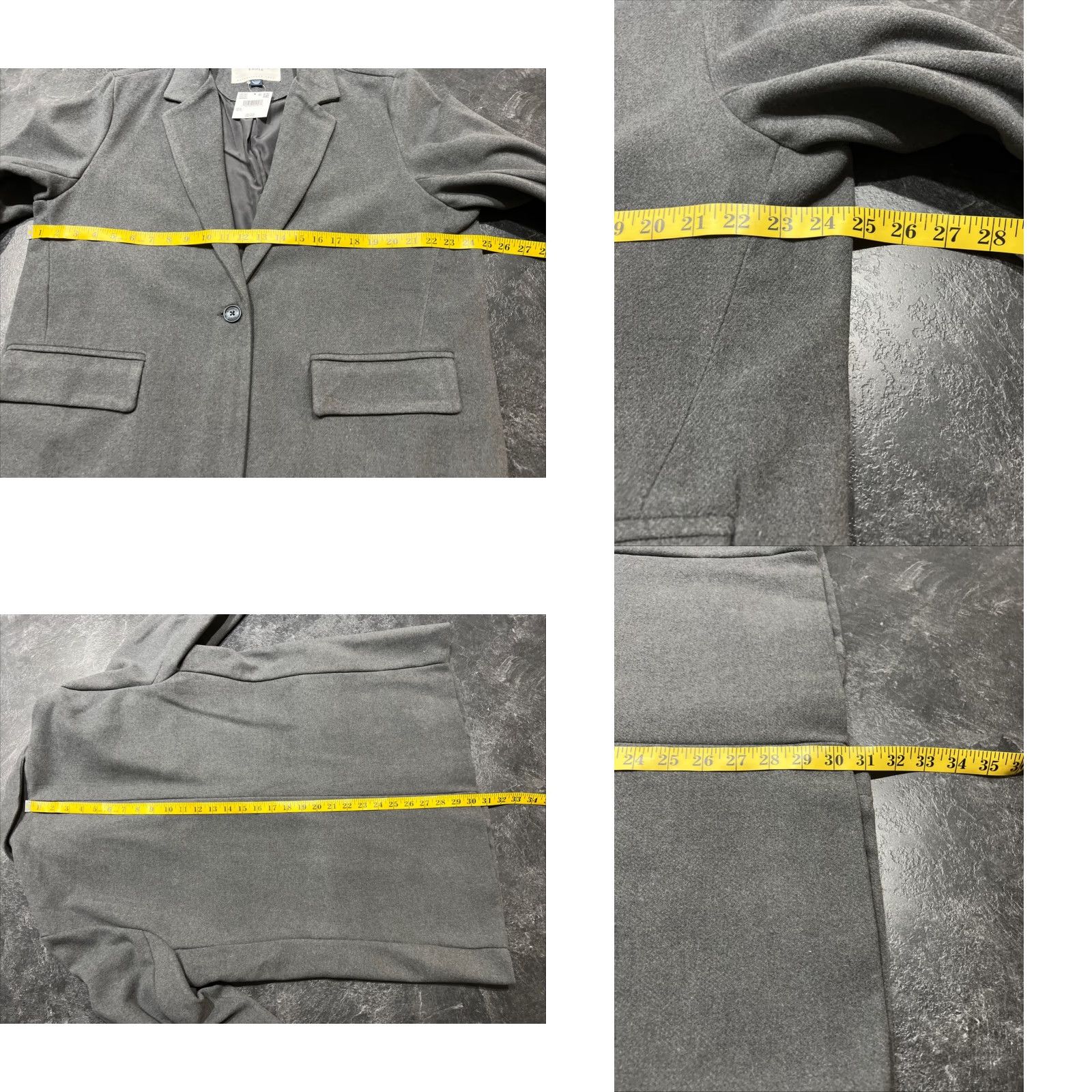 Vintage VINTAGE American Eagle Oversized Blazer Gray XL Women Size XL / US 12-14 / IT 48-50 - 8 Thumbnail