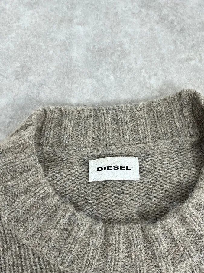 Diesel Diesel Destroyed Grey Sweater Size US S / EU 44-46 / 1 - 8 Thumbnail