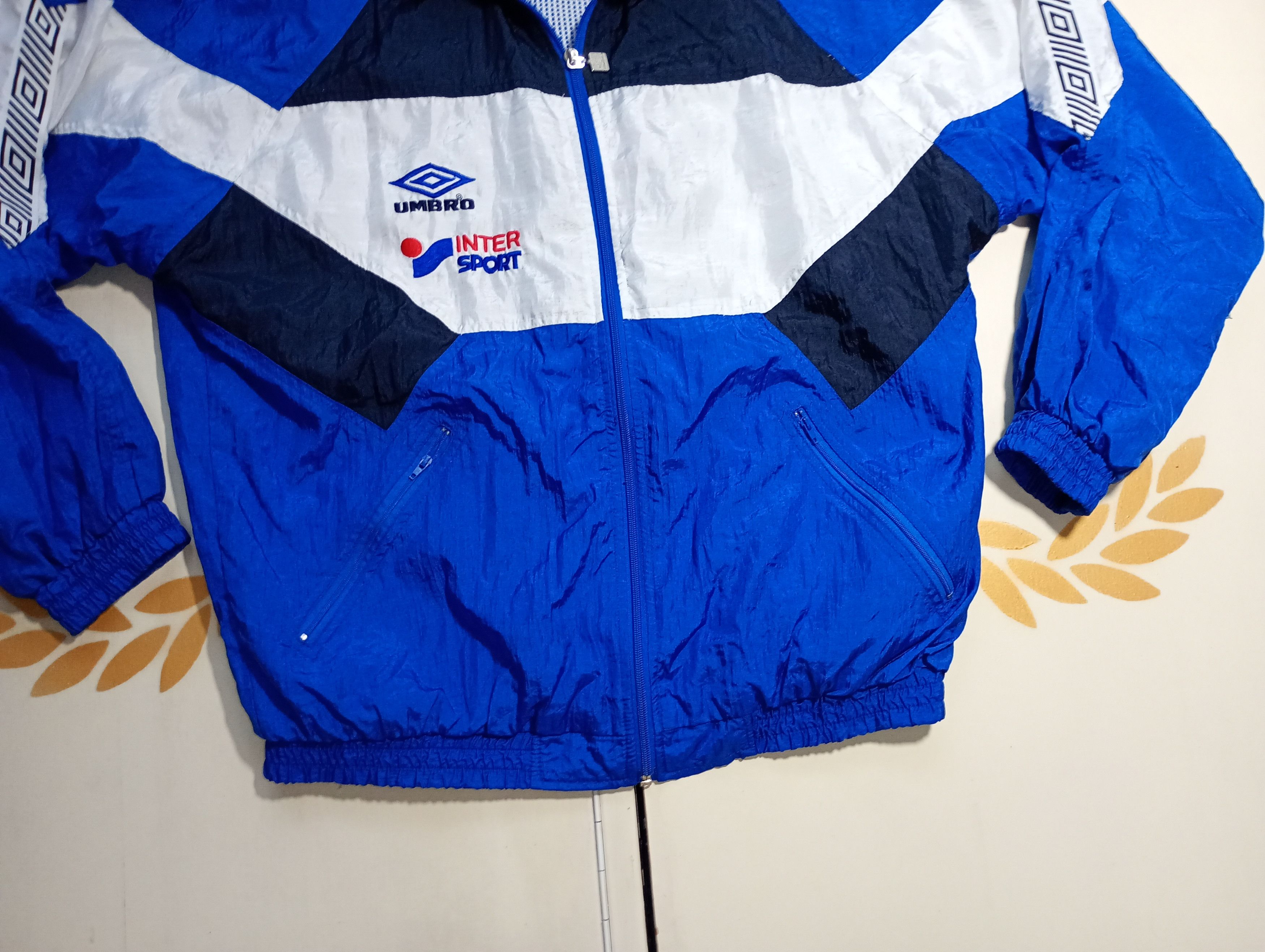 Umbro Umbro Inter Sport Track Top Jacket Vintage 90's Size US M / EU 48-50 / 2 - 3 Thumbnail