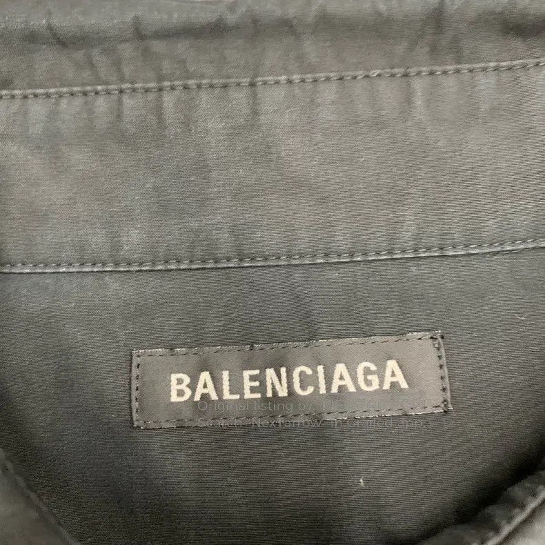 Balenciaga Balenciaga Black Tape Sea Wave Coca-Cola Shirt Jacket Size US XXS / EU 40 - 4 Thumbnail