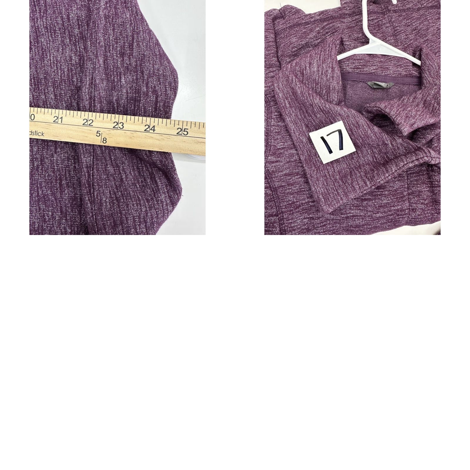 Eddie Bauer Eddie Bauer Jacket Size Medium Purple Asymmetrical Button Up Collared Size M / US 6-8 / IT 42-44 - 9 Thumbnail