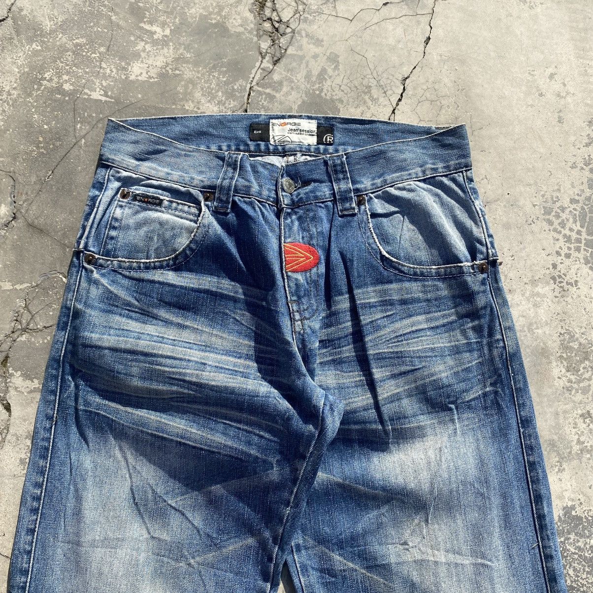 Energie ENERGIE Distressed Baggy Jeans Size US 32 / EU 48 - 3 Thumbnail