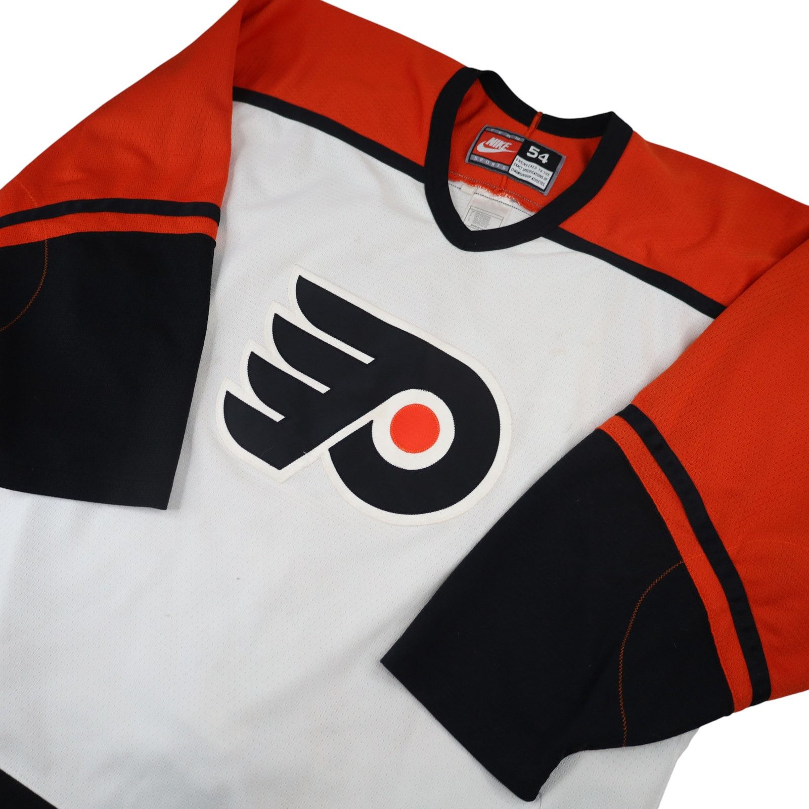 NHL × Nike × Vintage Vintage 90s Nike Philadelphia Flyers Authentic Jersey Size US XXL / EU 58 / 5 - 2 Thumbnail