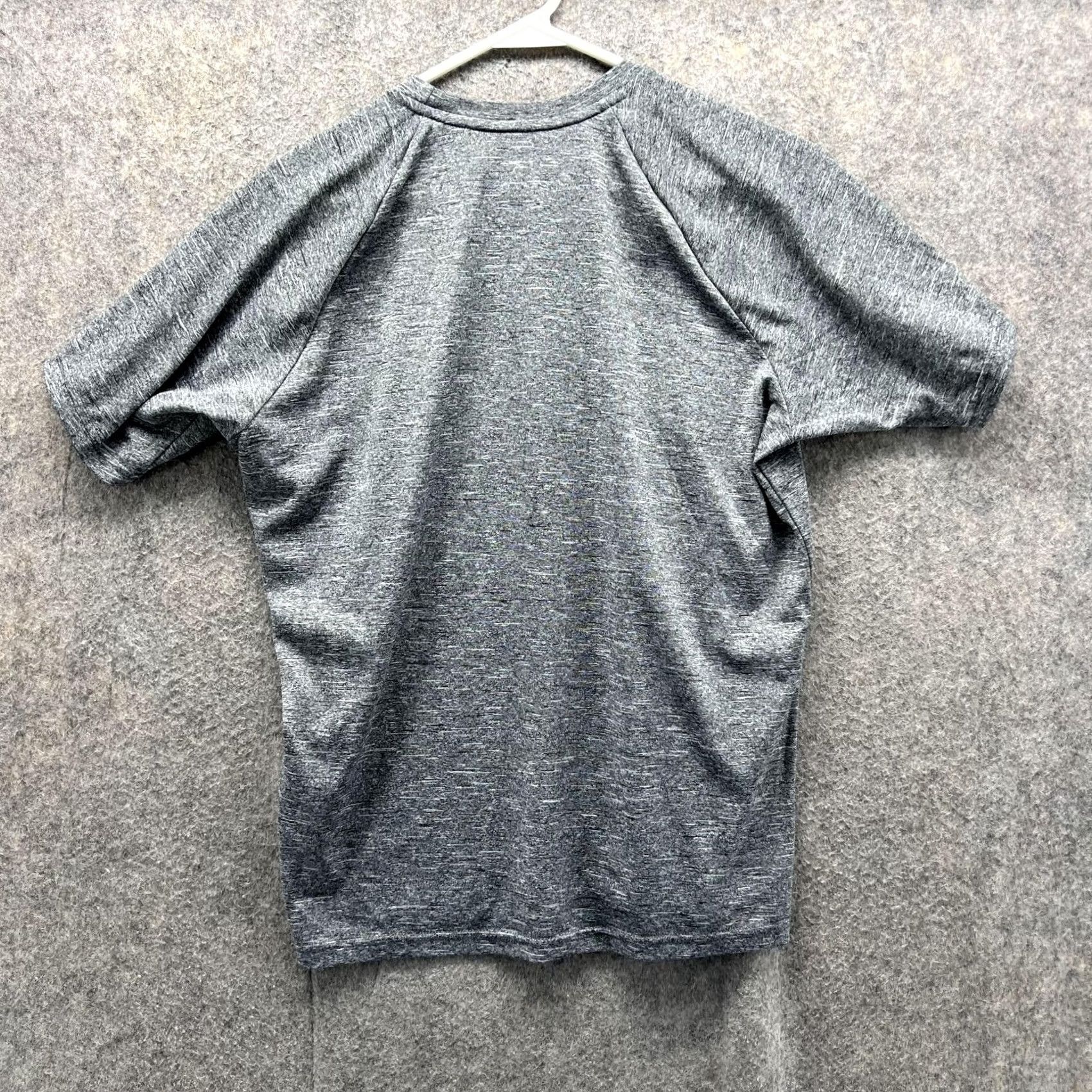 Nike Nike Dri-Fit Shirt Men S Heather Gray Polyester Short Sleeve Crew Neck Nike Logo T-Shirt Shirts Size US S / EU 44-46 / 1 - 3 Thumbnail