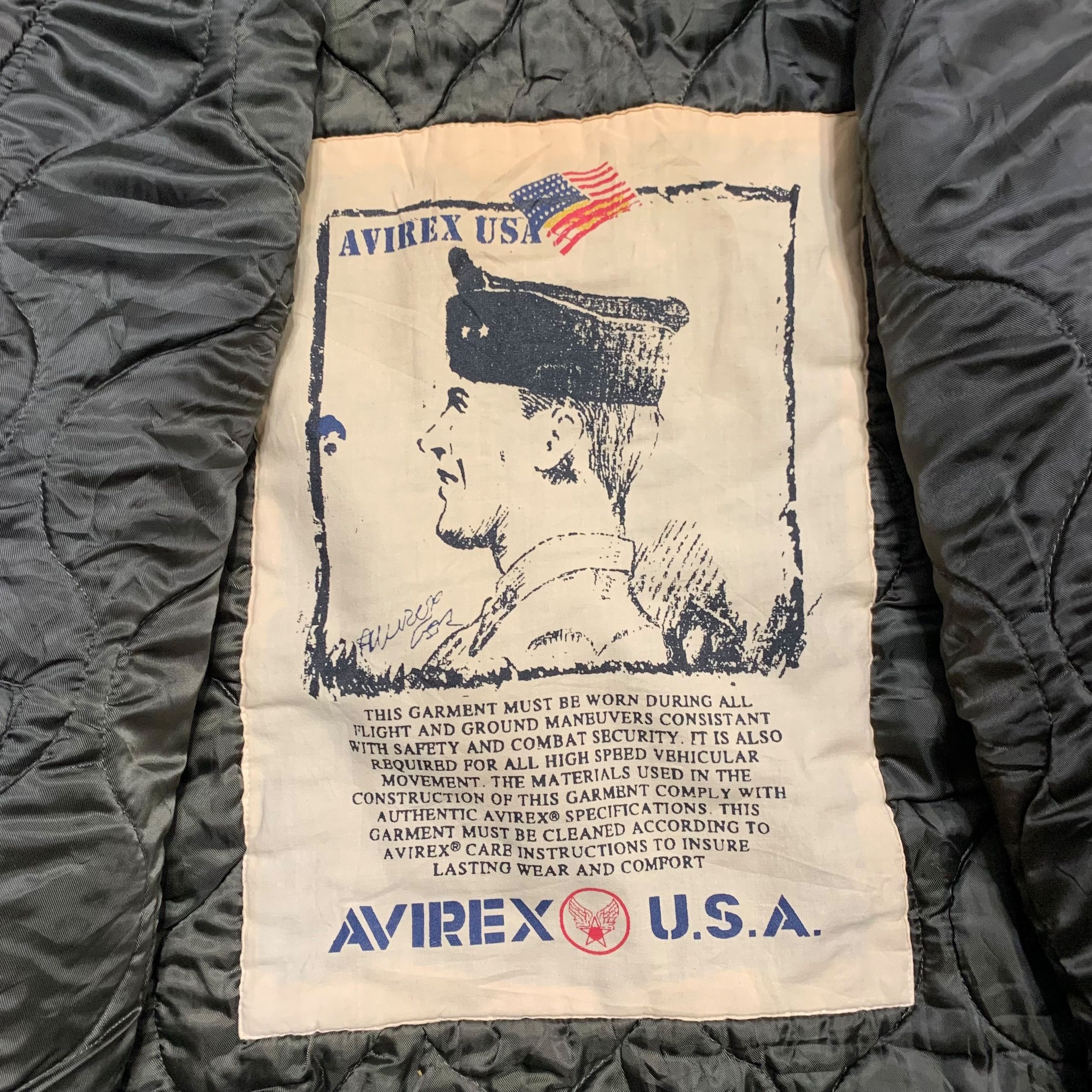 Avirex Vintage Avirex US Air Force Flight Jacket Size US L / EU 52-54 / 3 - 12 Thumbnail