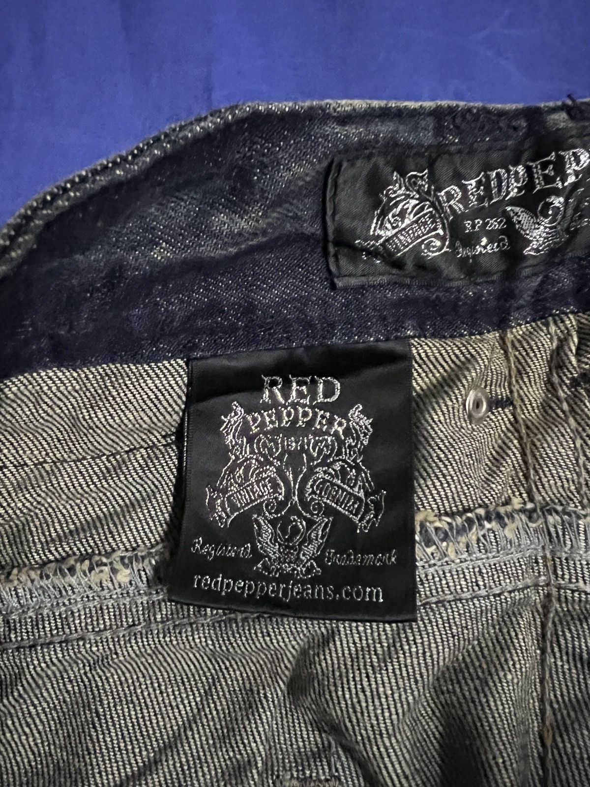 Designer × Japanese Brand REDPEPPER FLARED JEANS JAPANESE BRAND DENIM Size US 34 / EU 50 - 17 Thumbnail