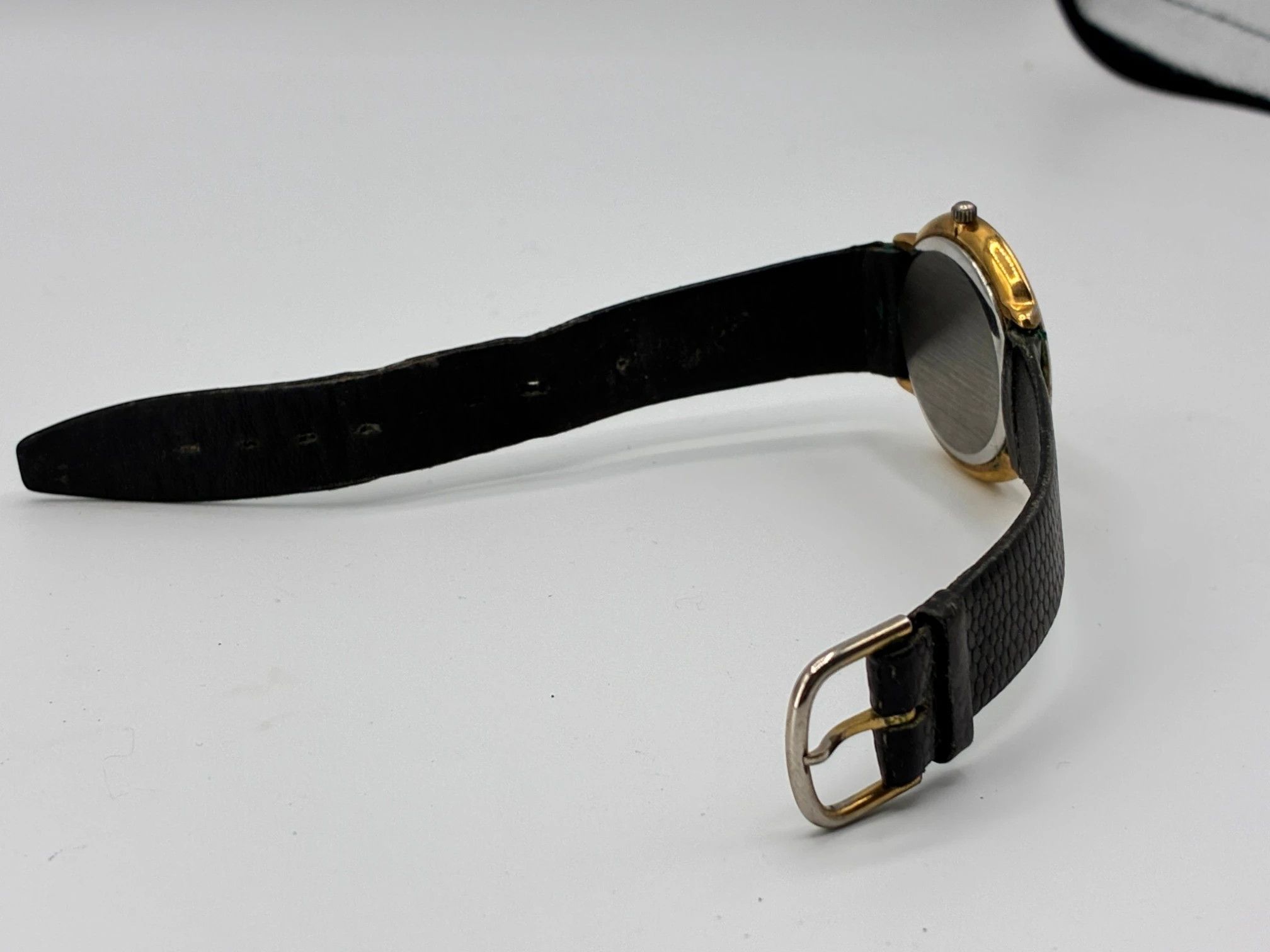 Other Guillaume Swiss Made Floral Dial Gold Tone Dress Watch Size ONE SIZE - 3 Thumbnail