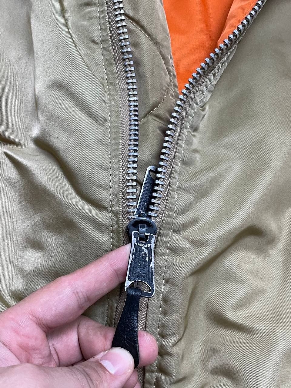 Alpha Industries × Vintage Alpha Industries Vintage Bomber Jacket Ma 1 Avantgarde Style Size US M / EU 48-50 / 2 - 9 Thumbnail