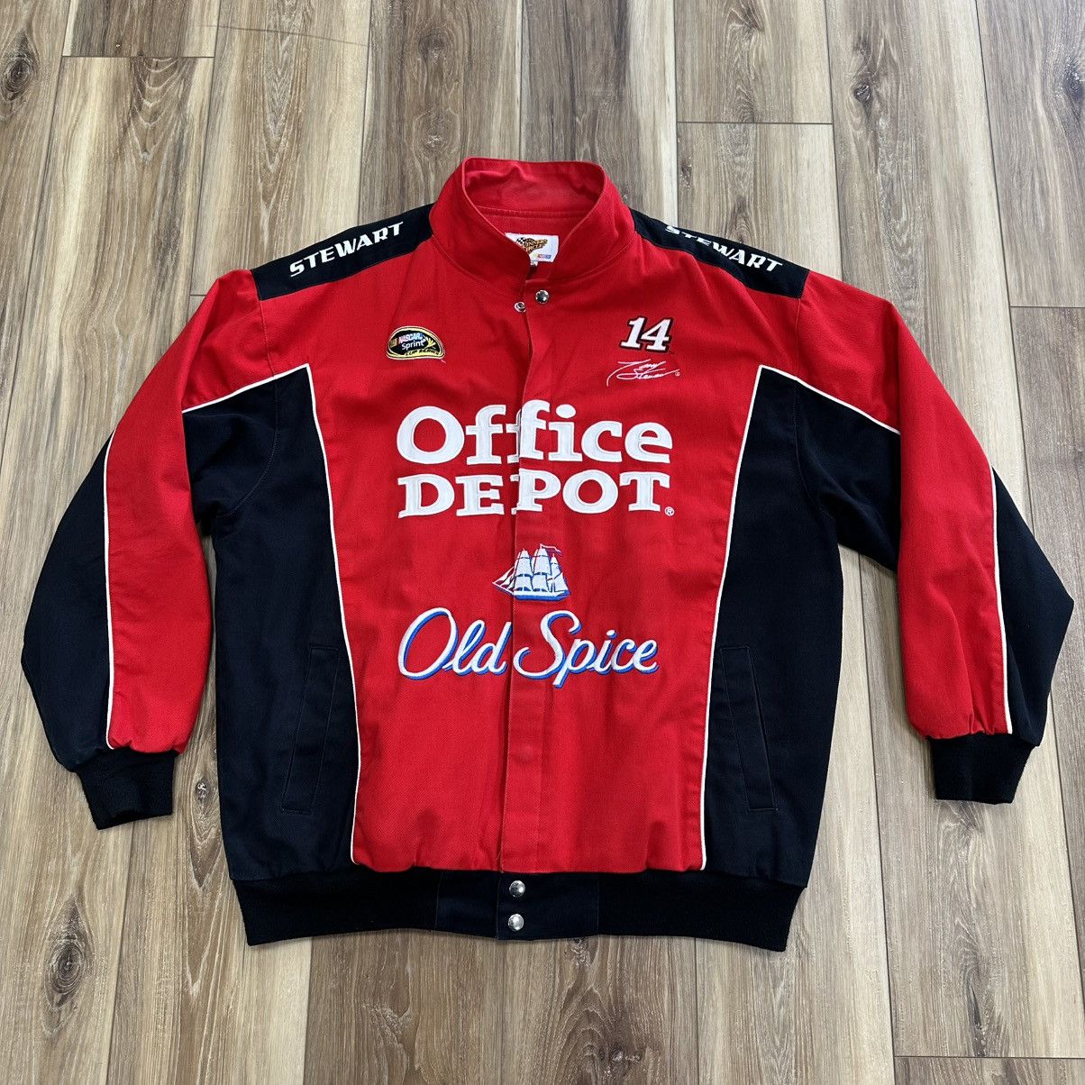 Winners Circle Winner’s Circle Nascar Tony Stewart #14 Racing Jacket, XL Size US XL / EU 56 / 4 - 1 Thumbnail