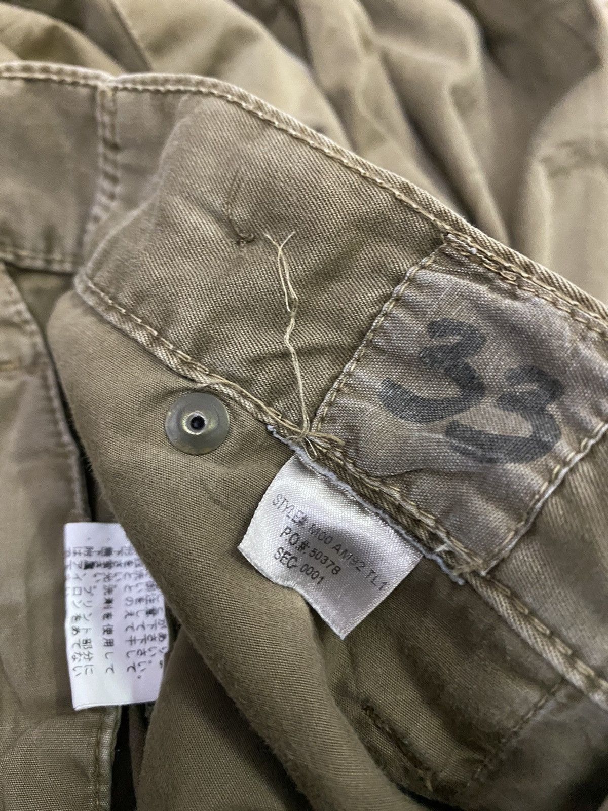 Jimmy Taverniti 💥Japanese Fashion Designer Jimmy Taverniti Military Pant Size US 35 - 11 Thumbnail