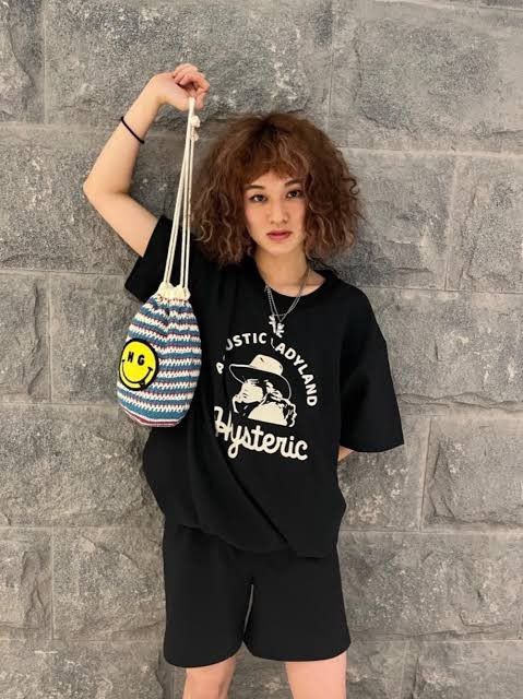Hysteric Glamour Hysteric Smile Drawstring Bag Size ONE SIZE - 1 Thumbnail