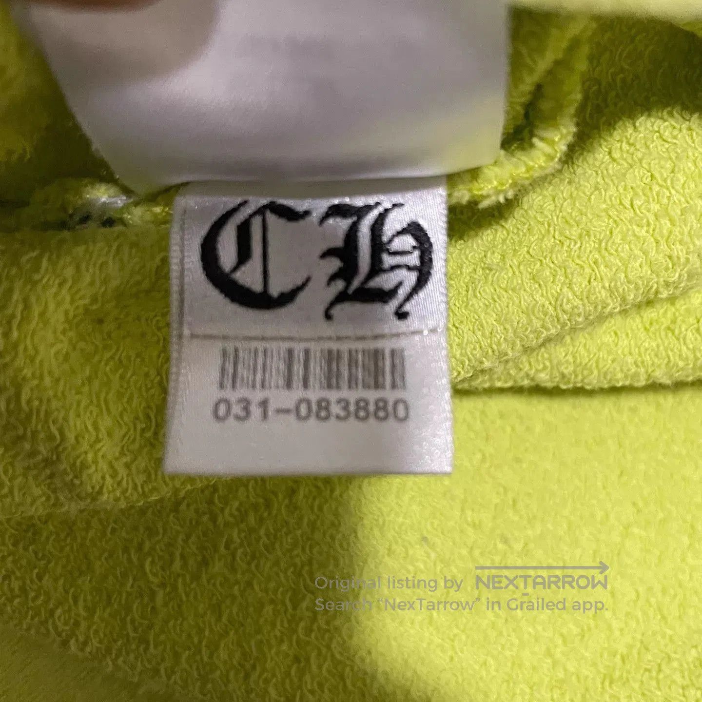 Chrome Hearts Green Graphic Long Sleeve Sweatshirt Size M. Size US M / EU 48-50 / 2 - 6 Thumbnail