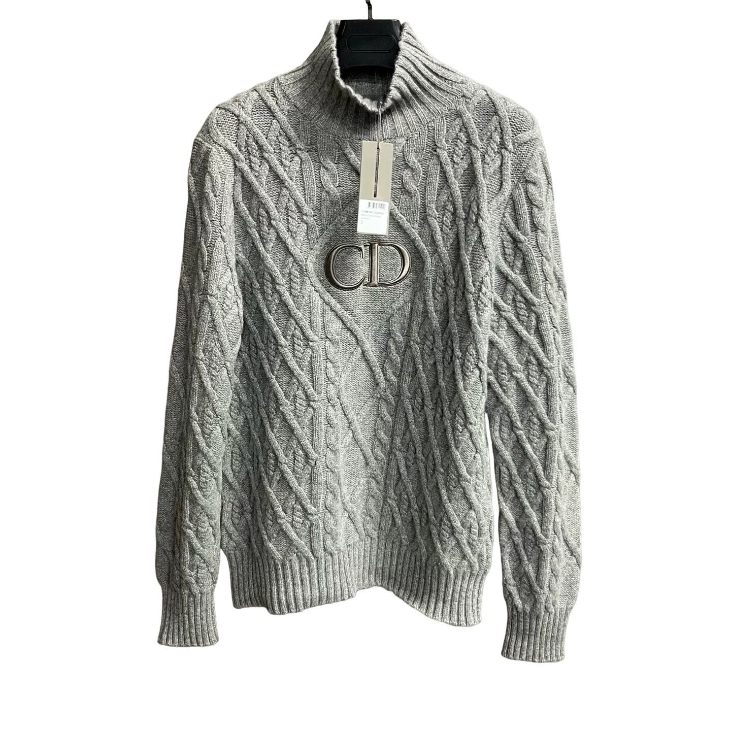 Dior Dior Cable Knit Cashmere Turtleneck Sweater Size S Size US S / EU 44-46 / 1 - 1 Thumbnail