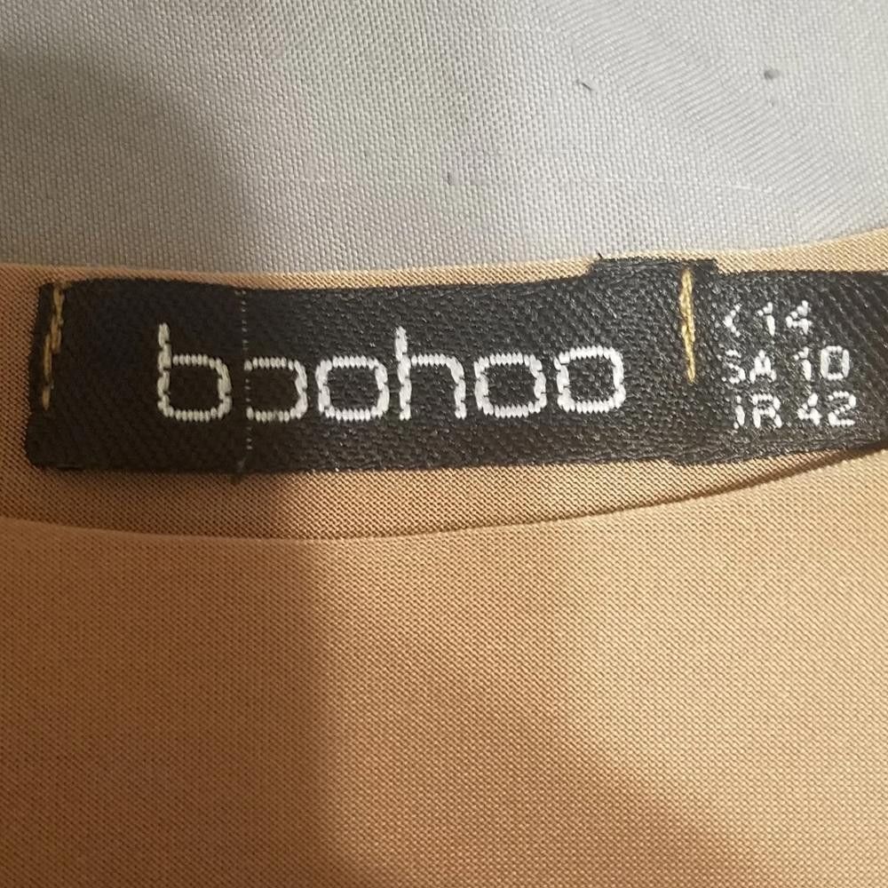 Boohoo Boohoo Brown Bodysuit Top Size 10 Size L / US 10 / IT 46 - 3 Thumbnail