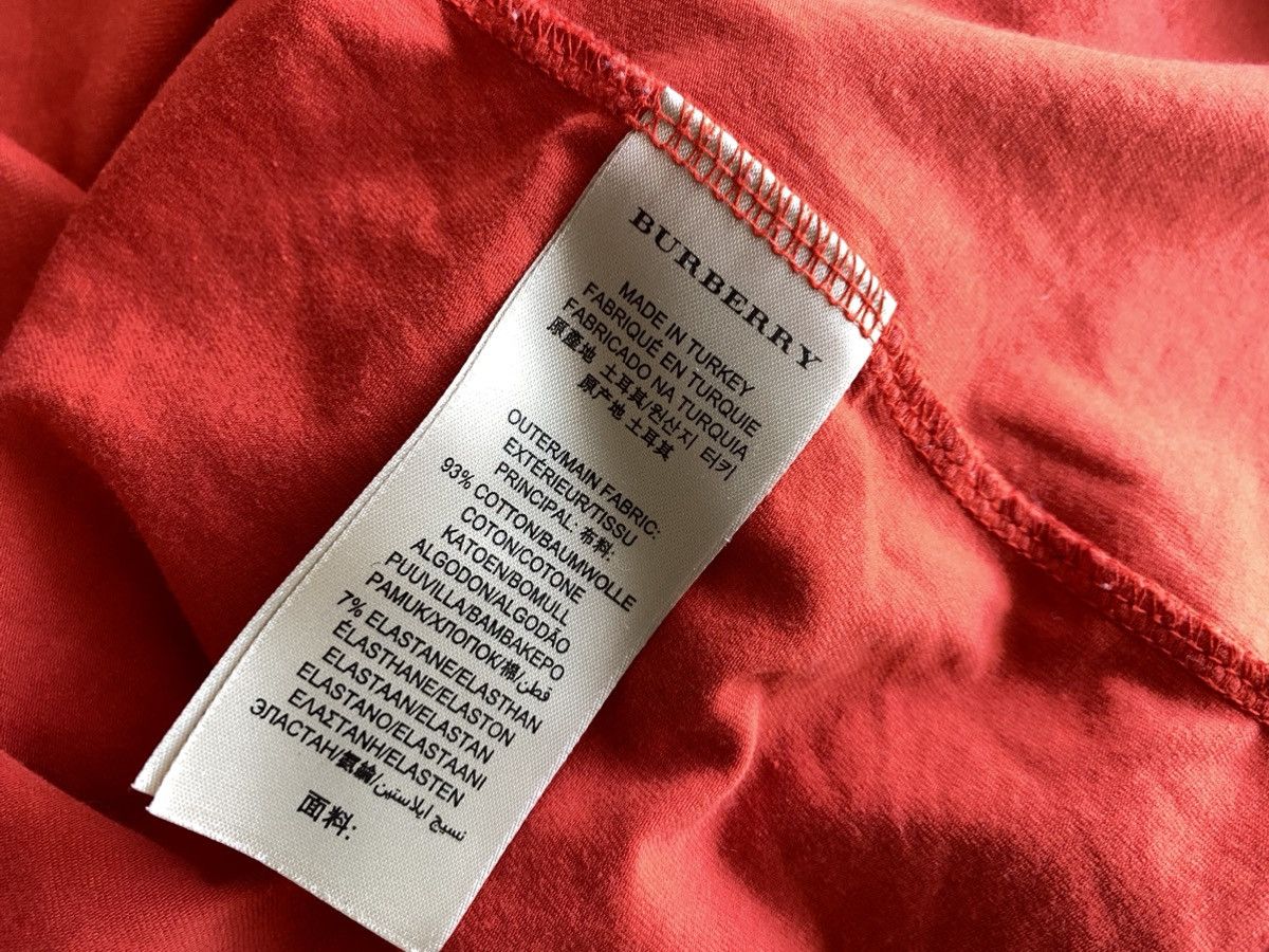 Burberry Burberry Brit nova check logo ls blouses t shirt Size L / US 10 / IT 46 - 9 Thumbnail