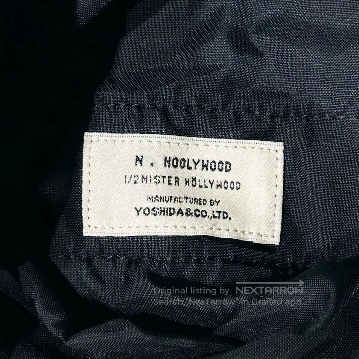 N.Hoolywood N.HOOLYWOOD × PORTER Crossbody Bag in Black. Size ONE SIZE - 9 Thumbnail