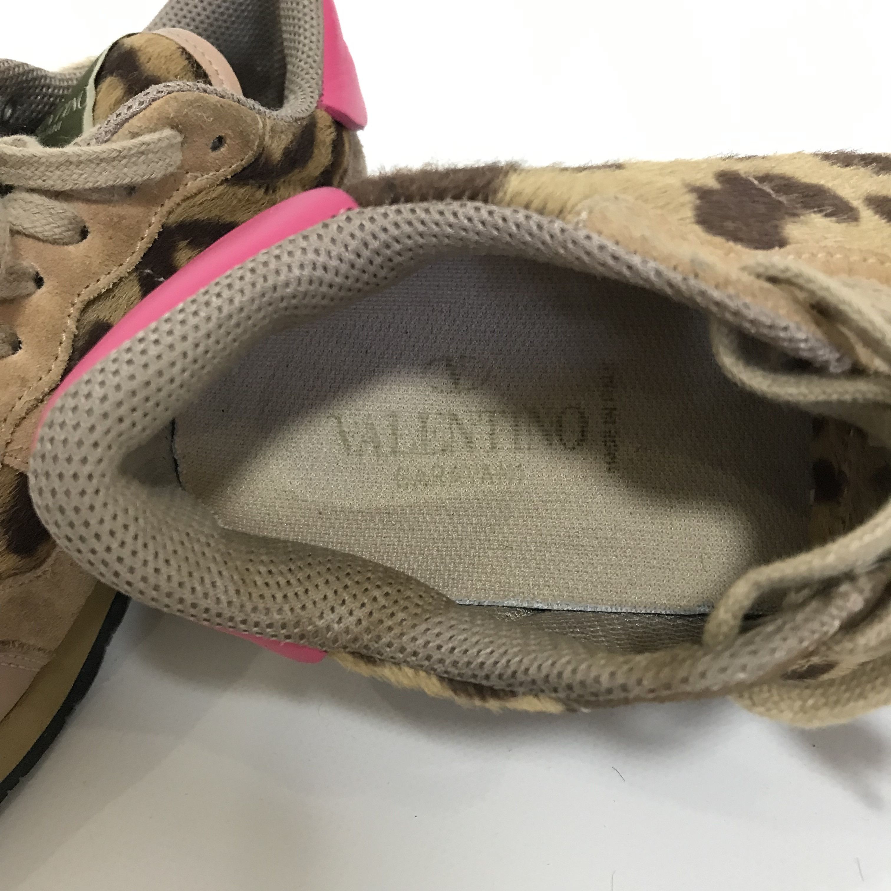 Valentino VALENTINO Garavani Rockrunner Leopard Print Sneakers Shoes Size US 6 / IT 36 - 14 Thumbnail