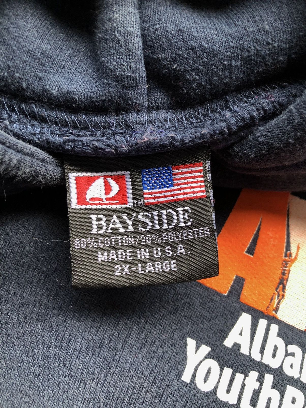 Vintage Albany YouthBuild Community Service Hooded Sweatshirt Size US XXL / EU 58 / 5 - 5 Thumbnail