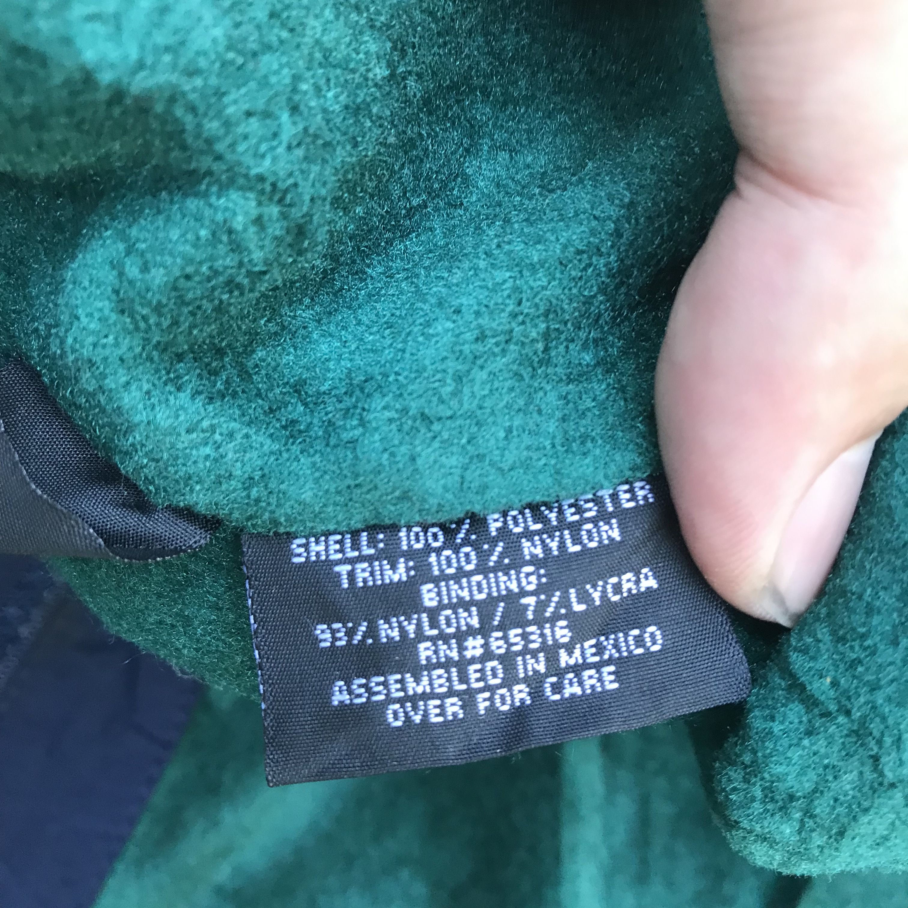 Sierra Vintage Sierra Sport Design Green Polar Fleece retro jacket Size US L / EU 52-54 / 3 - 7 Thumbnail