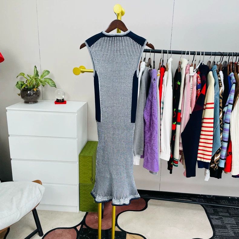 Louis Vuitton Louis Vuitton Color-block striped strapless dress Size S / US 4 / IT 40 - 2 Thumbnail