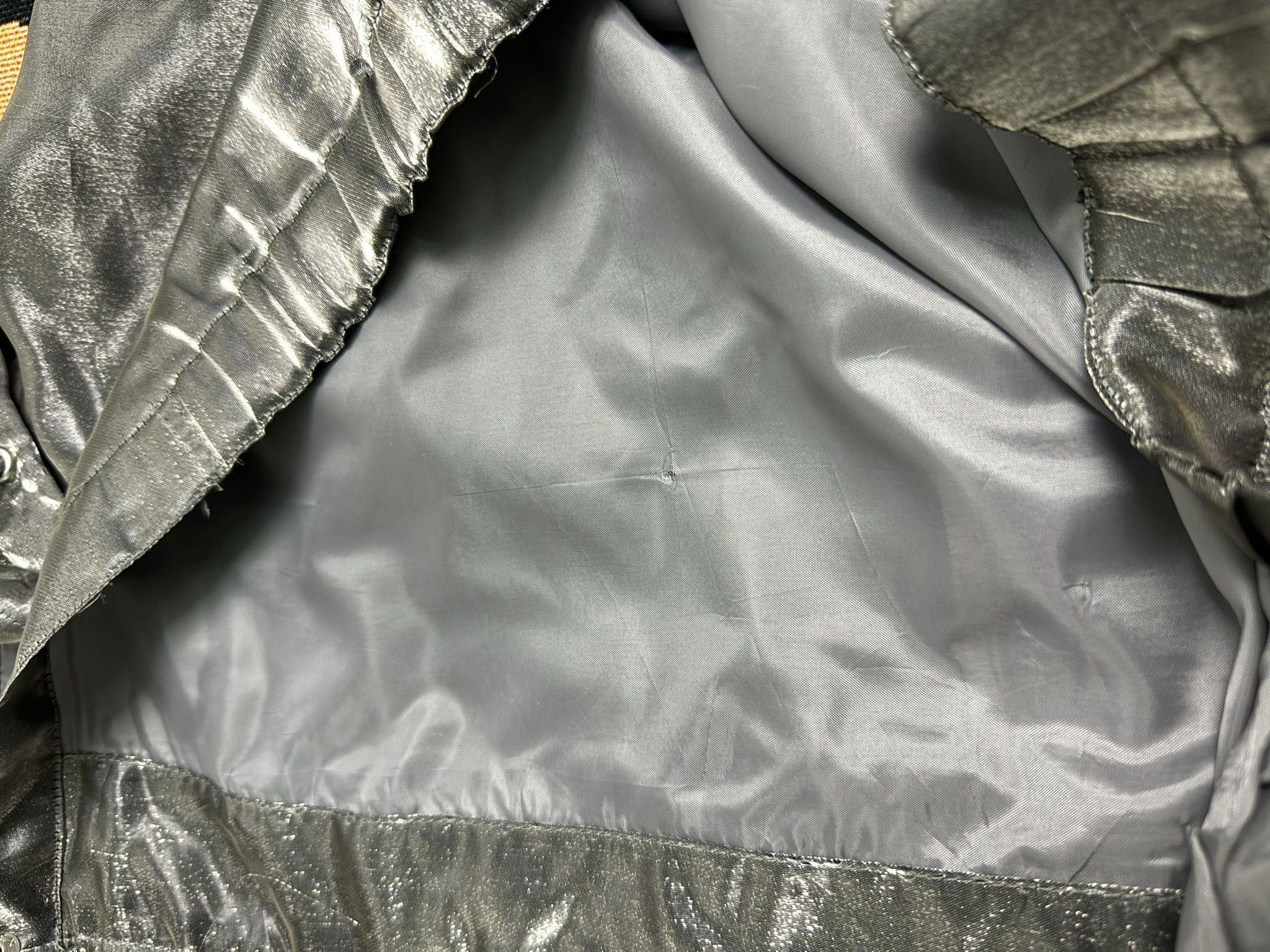 Andreluciano Andreluciano Italy Milano Blink Metallic Light Jacket Size US L / EU 52-54 / 3 - 13 Thumbnail