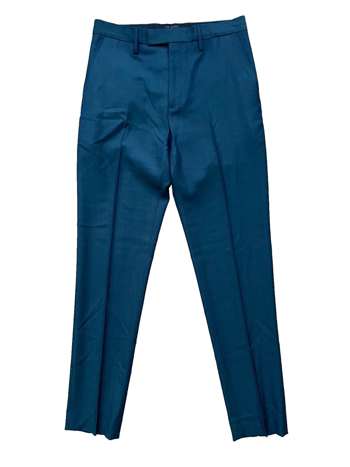 Ted Baker Ted Baker Tonic Weave Slim Fit Tapered Wool Trousers ( 28 ) Size US 28 / EU 44 - 3 Thumbnail