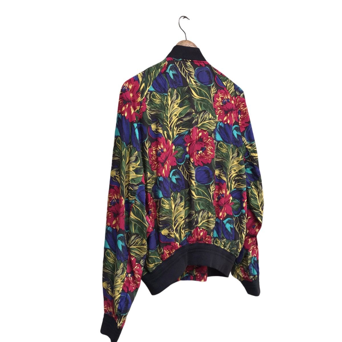 Japanese Brand INCENSE FLORA FULL PRINT BOMBER JACKET Size US M / EU 48-50 / 2 - 8 Thumbnail
