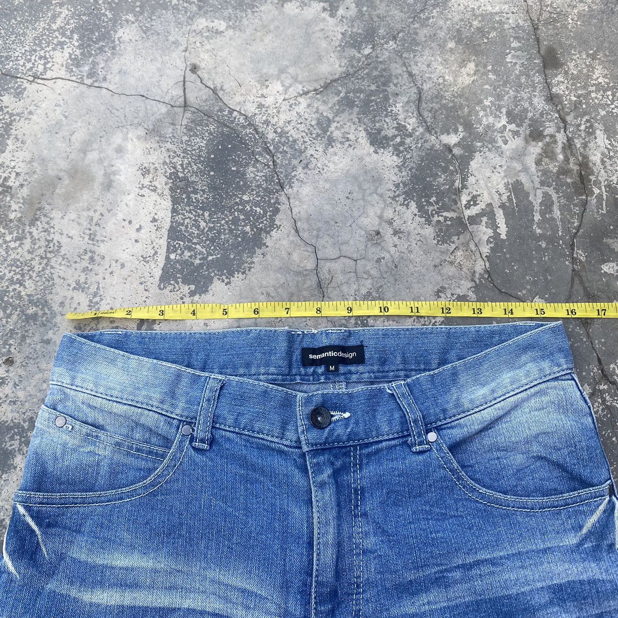 semanticdesign SEMANTIC DESIGN Stacked Curve Jeans Size US 31 - 9 Thumbnail