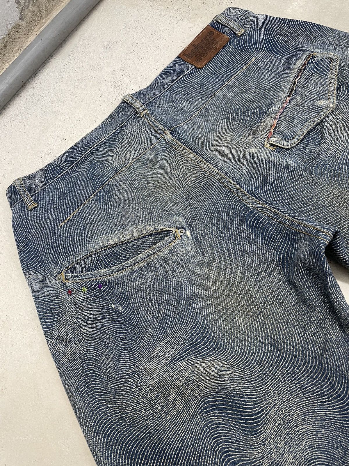 GOSTAR DE FUGA Japan Semantic Rare Style Distress Denim (A11) Size US 36 / EU 52 - 14 Thumbnail