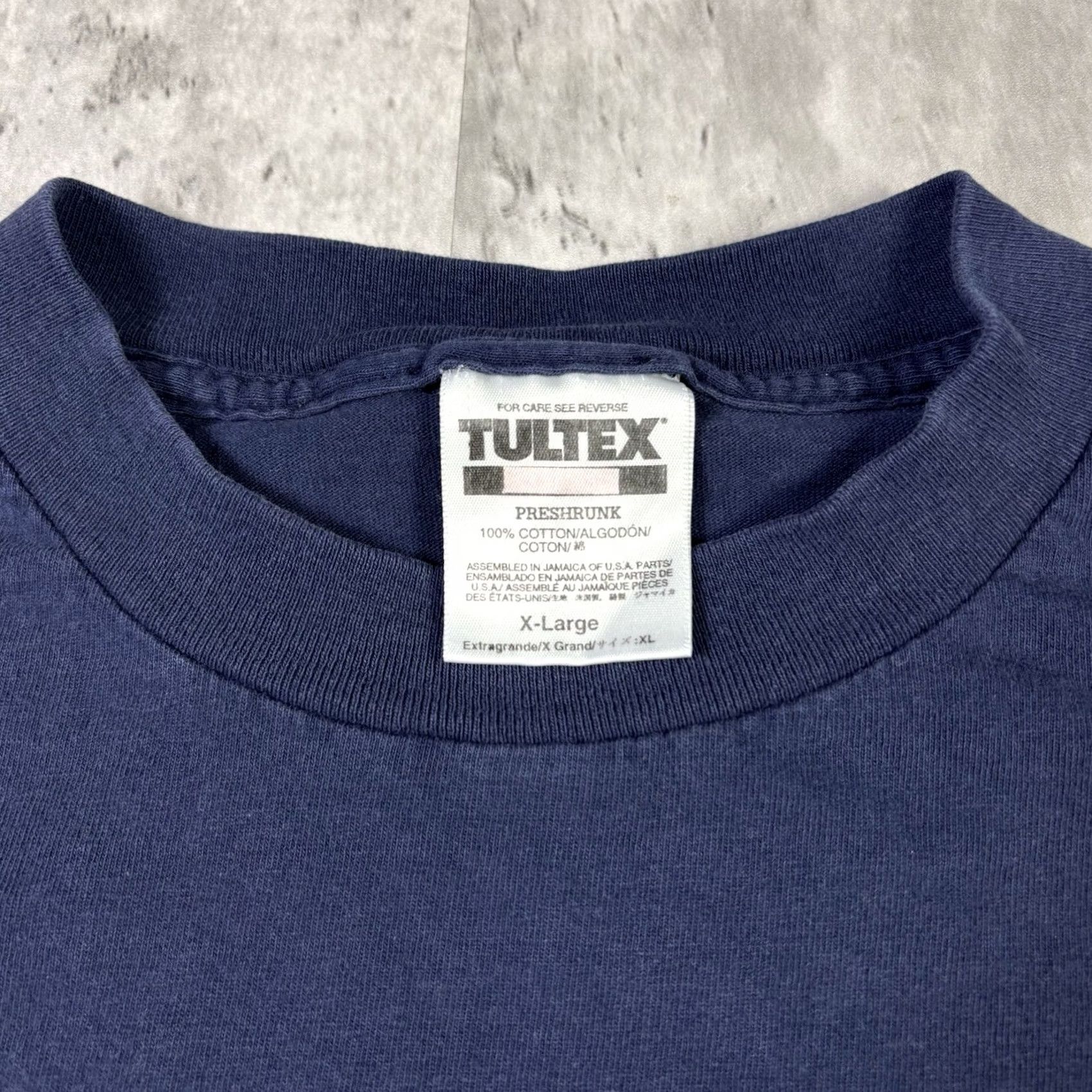 Tultex VINTAGE Busch Gardens T Shirt Navy Blue Adult XL 90s Size US XL / EU 56 / 4 - 3 Thumbnail