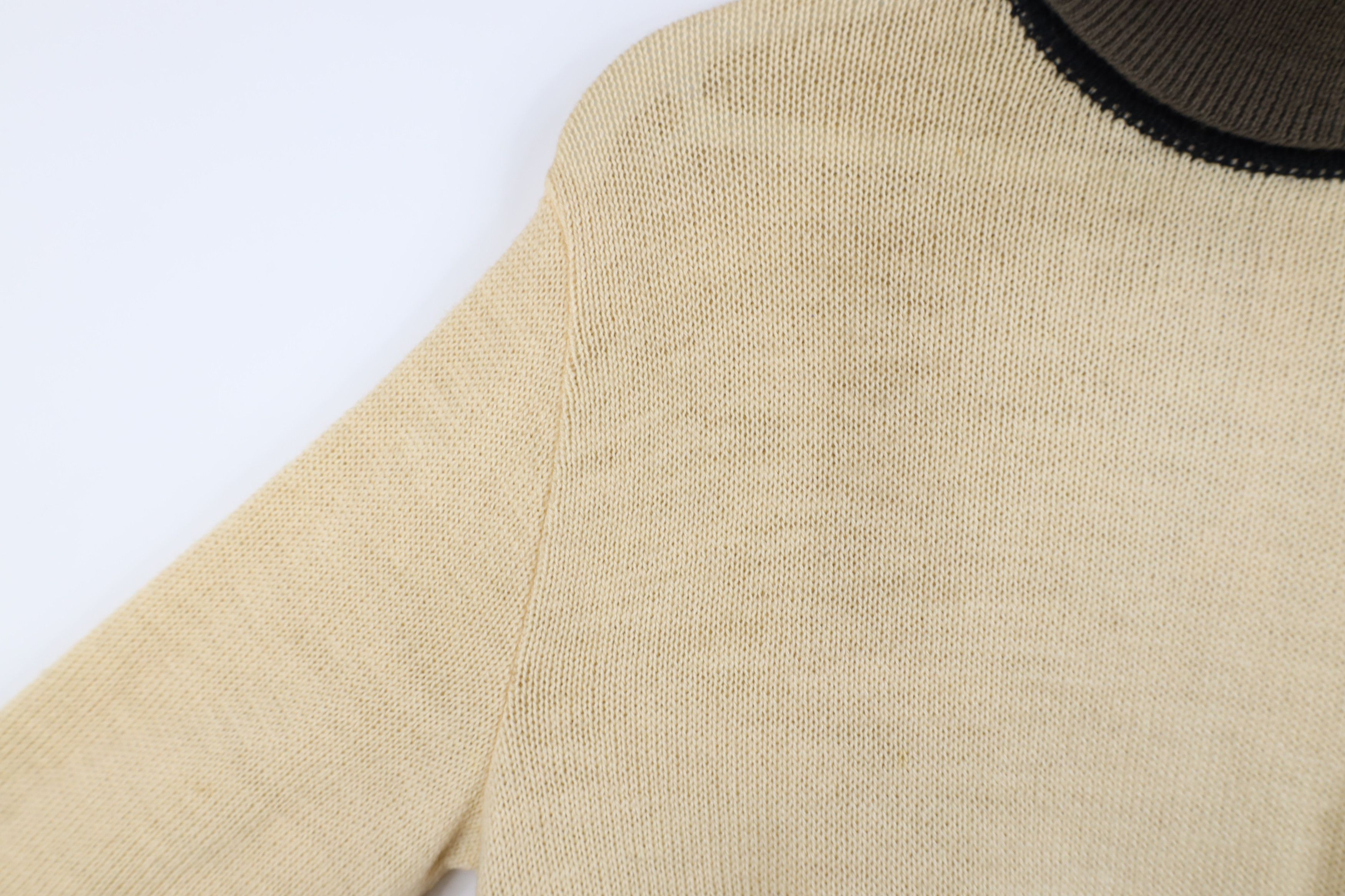 Vintage Vintage 60s 70s Mid Century Modern MCM Block Sweater USA Size M / US 6-8 / IT 42-44 - 6 Thumbnail