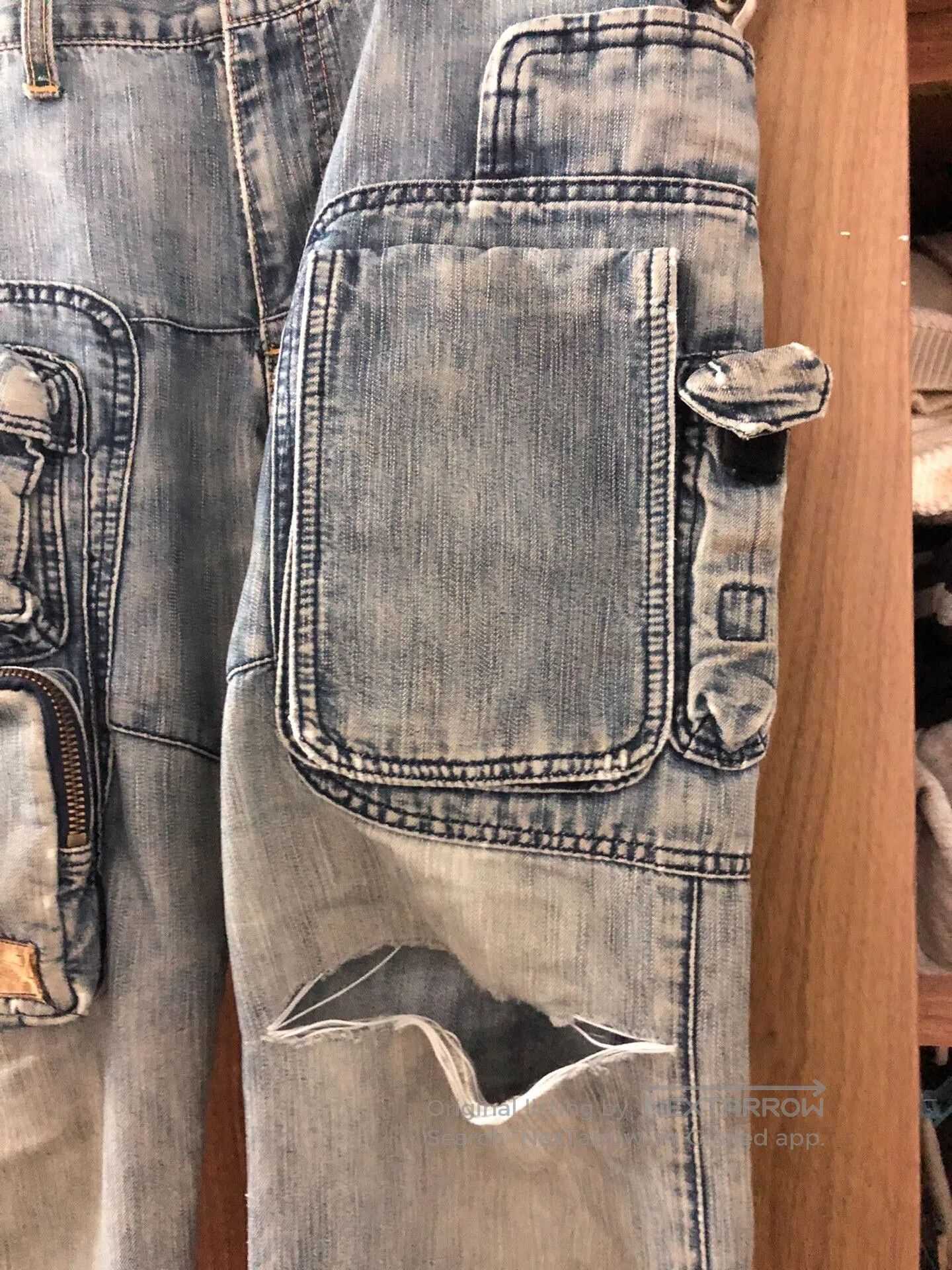 Junya Watanabe junya watanabe porter denim cargo pants. Size US 32 / EU 48 - 4 Thumbnail